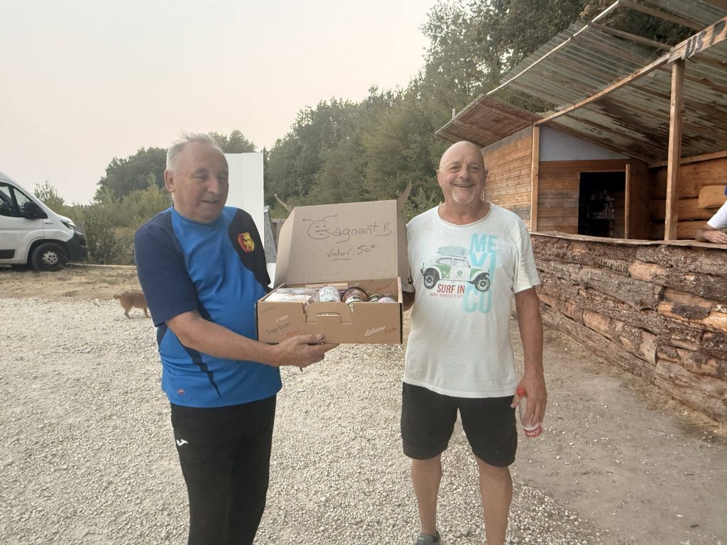 Gagnants du B : William Mauchen et Gilles Prevost